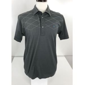 Travis Mathew Medium Gray Short Sleeve Polo A-67